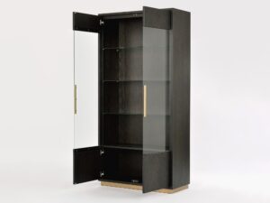 miniaturka Witryna glamour z czarnym połyskiem i mosiądzem – Andaluzja