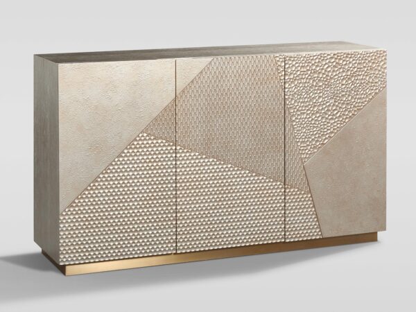 Szampańska asymetryczna komoda