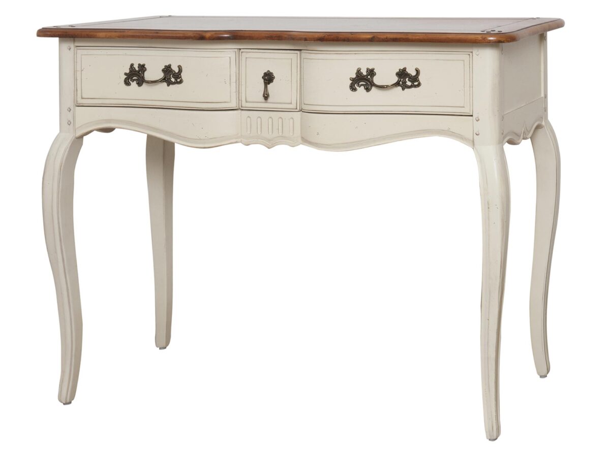 Drewniana konsola z miodowym blatem w stylu prowansalskim – Verona