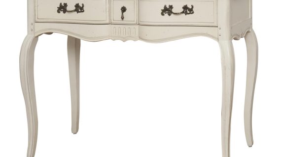 Drewniana konsola z miodowym blatem w stylu prowansalskim – Verona