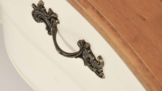 miniaturka Prowansalski Stolik Kawowy Miodowy Blat Kość Słoniowa – Verona