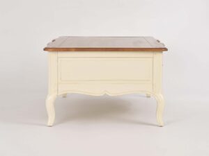 miniaturka Prowansalski Stolik Kawowy Miodowy Blat Kość Słoniowa – Verona