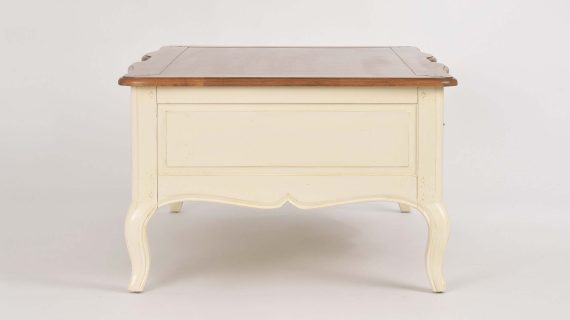 miniaturka Prowansalski Stolik Kawowy Miodowy Blat Kość Słoniowa – Verona