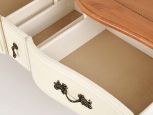 miniaturka Prowansalski Stolik Kawowy Miodowy Blat Kość Słoniowa – Verona