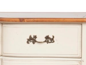 miniaturka Prowansalska komoda drewniana z miodowym blatem – Verona