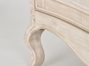 miniaturka Prowansalska Witryna Frezowane Krawędzie Mosiężne Uchwyty – Laguna