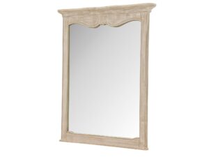 Prowansalskie Lustro Jasnobeżowa Rama Kornikowanie Ćwieki – Laguna