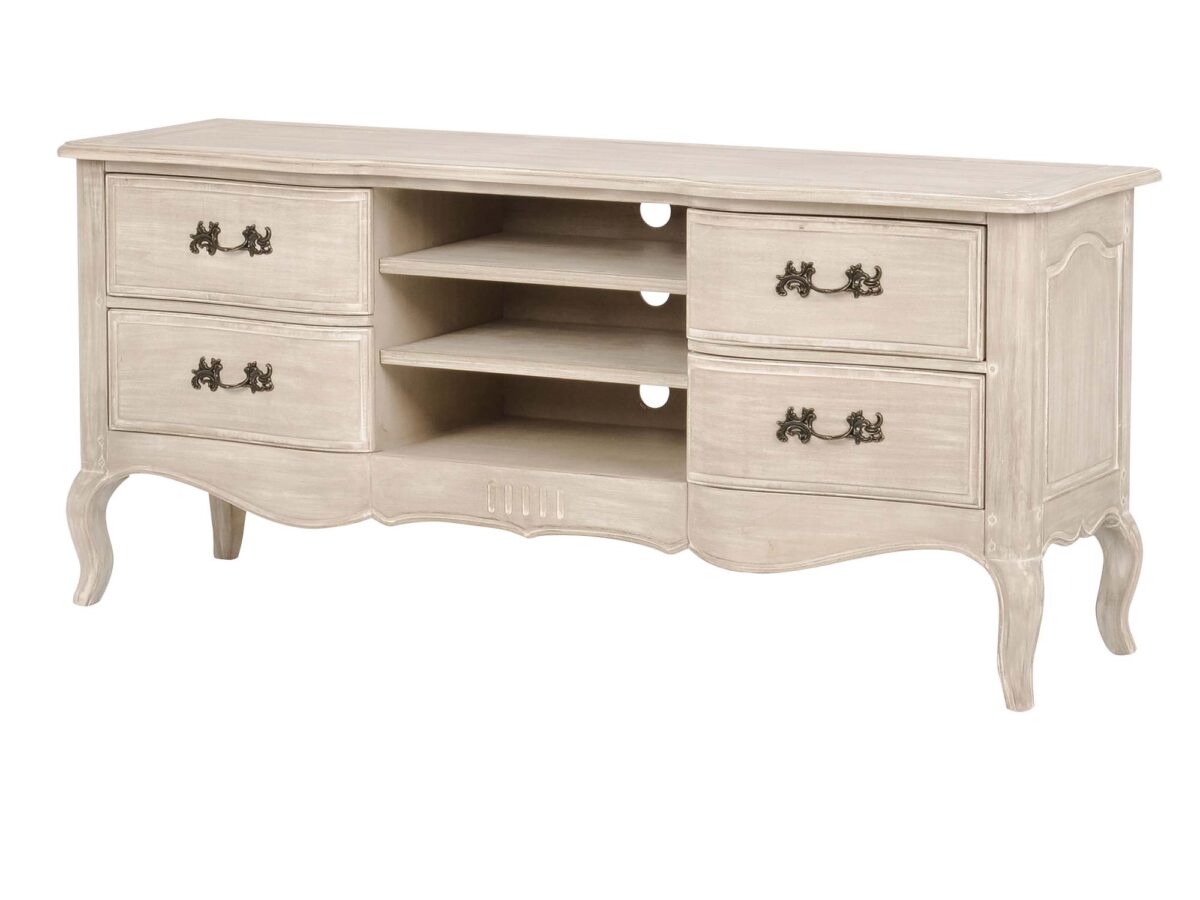 RTV Komoda Jasnobeżowa Gięte Nogi – Laguna