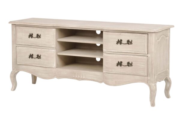 RTV Komoda Jasnobeżowa Gięte Nogi – Laguna