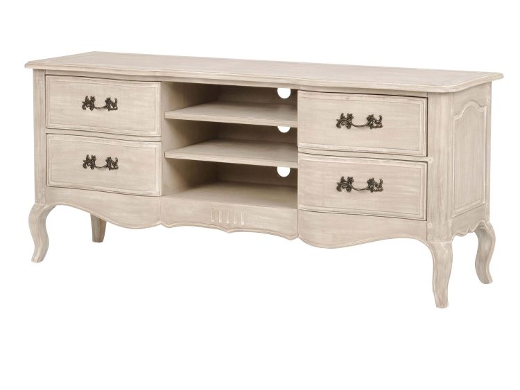 RTV Komoda Jasnobeżowa Gięte Nogi – Laguna