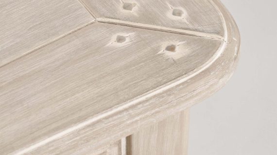 miniaturka RTV Komoda Jasnobeżowa Gięte Nogi – Laguna