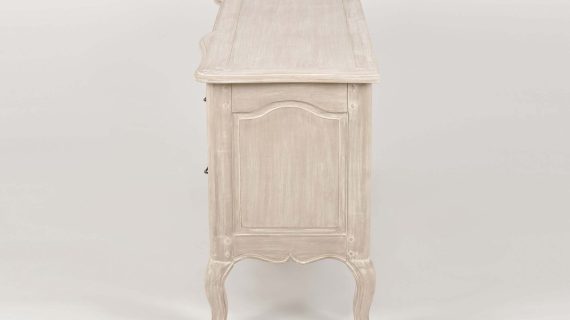 miniaturka RTV Komoda Jasnobeżowa Gięte Nogi – Laguna