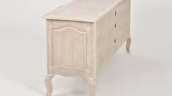 miniaturka RTV Komoda Jasnobeżowa Gięte Nogi – Laguna