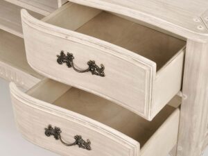 miniaturka RTV Komoda Jasnobeżowa Gięte Nogi – Laguna