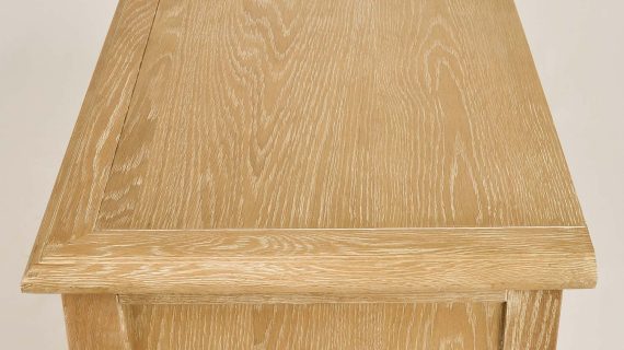 miniaturka Drewniana Komoda Francuska Gięte Nogi Metalowe Uchwyty – Venezia Oak