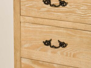 miniaturka Francuska Komoda Gięte Nogi Szczotkowana Powierzchnia – Venezia Oak