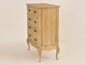 miniaturka Francuska Komoda Gięte Nogi Szczotkowana Powierzchnia – Venezia Oak