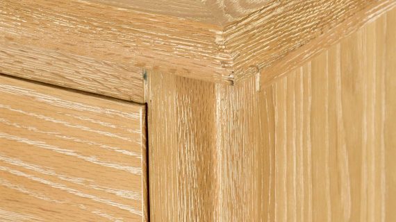 miniaturka Francuska Komoda Gięte Nogi Szczotkowana Powierzchnia – Venezia Oak