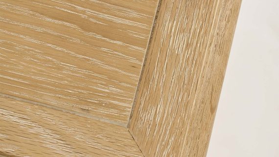 miniaturka Francuska Szafka Nocna Gięte Nogi Metalowe Uchwyty – Venezia Oak