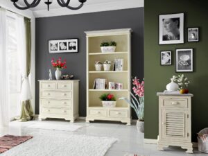 miniaturka Szafka Nocna Prowansalska Ozdobne Shuttersy – Cielo