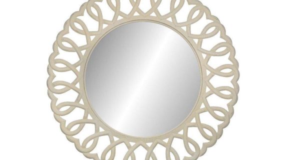 Lustro kremowe w stylu prowansalskim – Sorrento