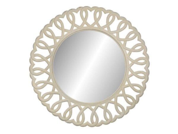 Lustro kremowe w stylu prowansalskim – Sorrento
