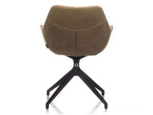 miniaturka Nowoczesny fotel tapicerowany z aluminium Erin