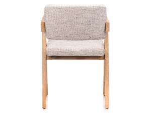 miniaturka Tapicerowane krzesło dębowe nowoczesne Tesla