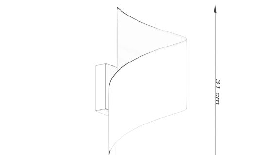 miniaturka Kinkiet TALAR biały nowoczesny