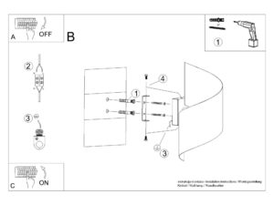 miniaturka Kinkiet TALAR biały nowoczesny