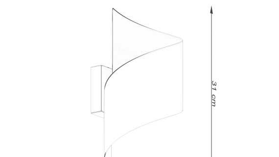 miniaturka Kinkiet TALAR czarny loftowy