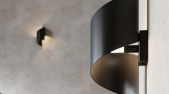 miniaturka Kinkiet TALAR czarny loftowy