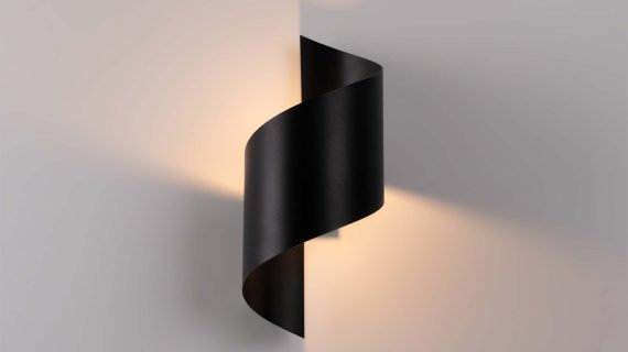 miniaturka Kinkiet TALAR czarny loftowy