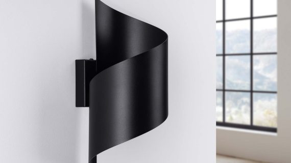 miniaturka Kinkiet TALAR czarny loftowy