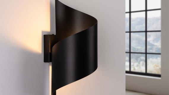 miniaturka Kinkiet TALAR czarny loftowy