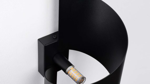 miniaturka Kinkiet TALAR czarny loftowy