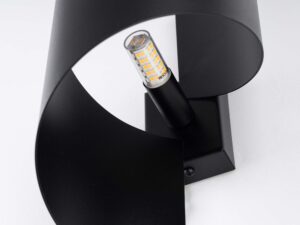 miniaturka Kinkiet TALAR czarny loftowy