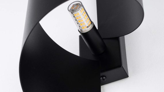 miniaturka Kinkiet TALAR czarny loftowy