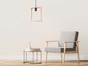 miniaturka Lampa wisząca ARVIO z naturalnego drewna skandynawska