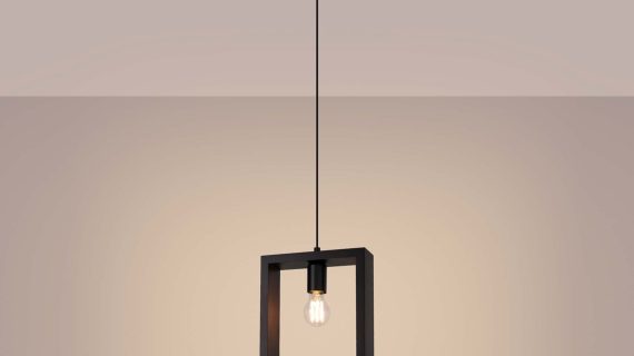 miniaturka Lampa wisząca ARVIO drewniana wenge loftowa