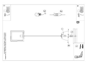 miniaturka Lampa wisząca ARVIO biała minimalistyczna