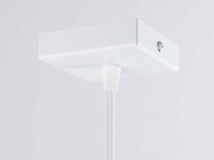miniaturka Lampa wisząca ARVIO biała minimalistyczna