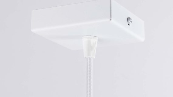 miniaturka Lampa wisząca ARVIO biała minimalistyczna
