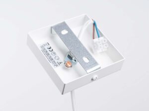 miniaturka Lampa wisząca ARVIO biała minimalistyczna