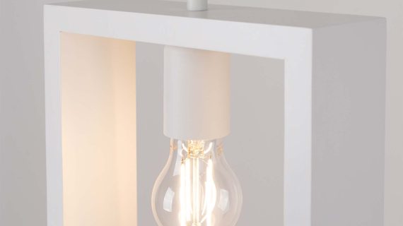 miniaturka Lampa wisząca ARVIO biała minimalistyczna