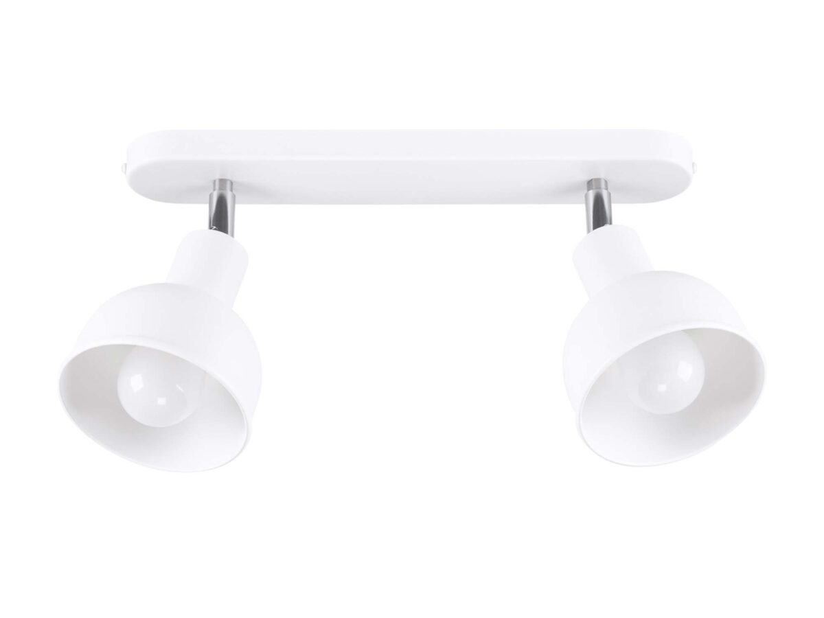 Plafon ELVO 2 biały nowoczesny