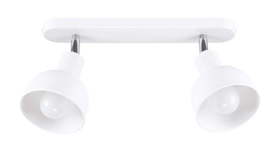 Plafon ELVO 2 biały nowoczesny