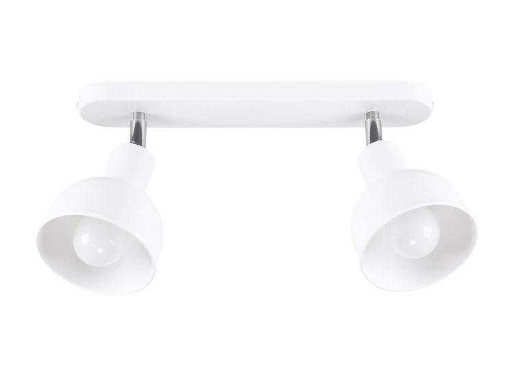 Plafon ELVO 2 biały nowoczesny