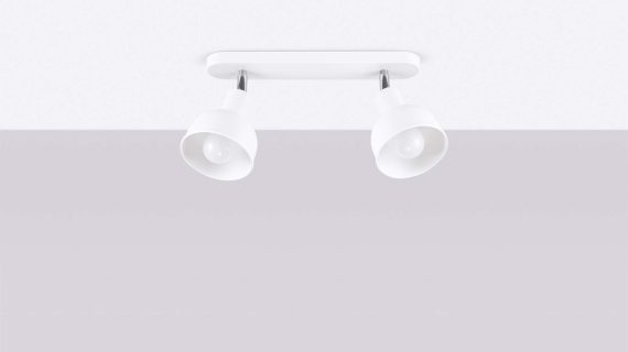 miniaturka Plafon ELVO 2 biały nowoczesny