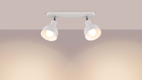 miniaturka Plafon ELVO 2 biały nowoczesny